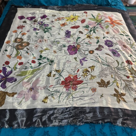 Gucci Wool Blanket Scarf - Large - Picture 6 of 14